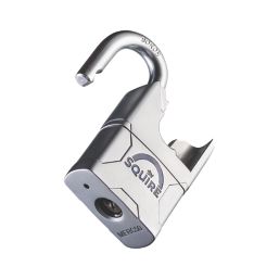 Squire MERC50 Steel Keyed Alike Water-Resistant Closed Shackle  Padlock 55mm