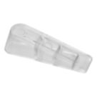Hardware Solutions Door Stop Wedge Clear