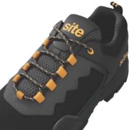 Site Rothlin Size 10  Black   Steel Toe Cap Safety Trainers