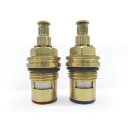 Flomasta 1/2" BSP Quarter Turn Ceramic Tap Glands Pack