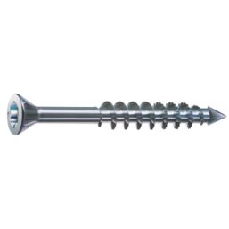 Spax  TX Countersunk Self Drilling Blue Zinc MDF Screws 4mm x 60mm 100 Pack