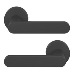 Smith & Locke Maugan Door Handle Pair Matt Black