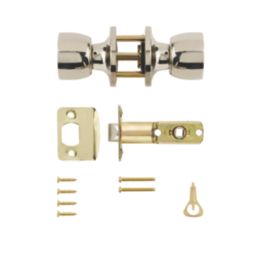 ERA 168-61 Ball Mortice Knob Set Polished Chrome 67mm