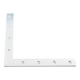 Essentials Angle Plates Silver 190mm x 190mm x 22mm 10 Pack