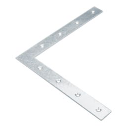 Essentials Angle Plates Silver 190mm x 190mm x 22mm 10 Pack