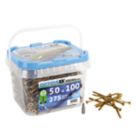 Optimaxx  PZ Countersunk  Wood Screws 5mm x 100mm 275 Pack