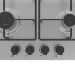 Gas Hob Stainless Steel 580mm