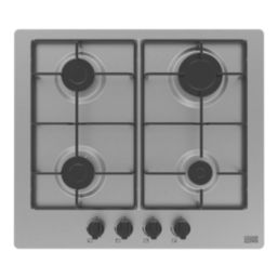 Gas Hob Stainless Steel 580mm