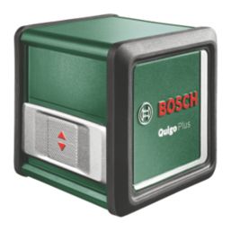 Bosch Quigo Plus 0603663602 Red Self-Levelling Cross-Line Laser