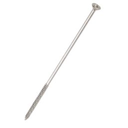 Turbo Silver  PZ Double-Countersunk  Multipurpose Screws 6mm x 200mm 50 Pack