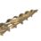 TurboGold  PZ Double-Countersunk  Multipurpose Screws 6mm x 200mm 50 Pack