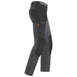 Snickers 6271 Work Trousers Black 39" W 30" L