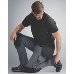 Snickers 6271 Work Trousers Black 39" W 30" L