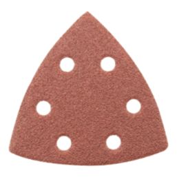 Titan   60-400 Grit 6-Hole Punched Metal, Paint & Wood Sanding Sheets 93mm x 93mm 60 Pack