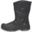 Site Hydroguard Size 11  Black Water-Resistant Steel Toe Cap Safety Rigger Boots