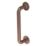 Rothley  Straight Household Grab Rail Antique Copper 457mm