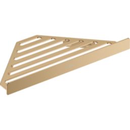 Hansgrohe AddStoris 1-Tier Corner Basket Brushed Bronze