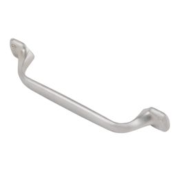 Essentials  Shaker Door Handles Matt Nickel 127mm 2 Pack