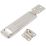 Smith & Locke Hasp & Staple Nickel 150mm