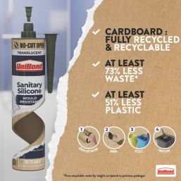 Unibond  Sanitary Sealant Translucent 280ml