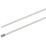Essentials Stainless Steel Cable Ties Metallic 30cm x 0.46cm 100 Pack