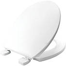 Bemis Alton Standard Closing Toilet Seat Thermoplastic White