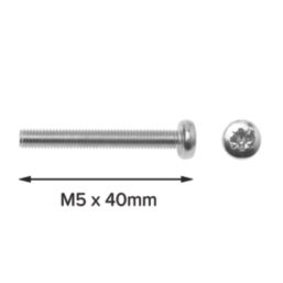 Corefix CFX144KT No Drill Heavy Duty Cabinet Fixing Kit 20mm x 44mm 4 Pcs