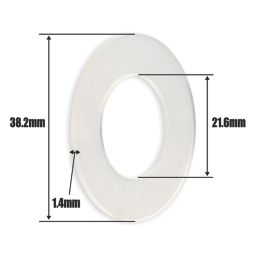 Arctic Hayes Poly Pillar Tap Washers 1/2" 5 Pack