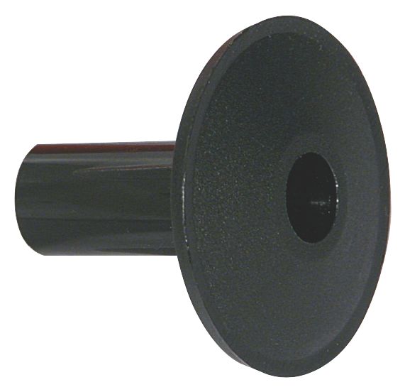 Labgear Black Indoor & Outdoor Cable Entry Covers 5 Pack Screwfix