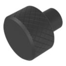 Smith & Locke Damgan Cabinet Knob Matt Black 25mm