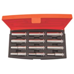Bahco  1/2" Drive Deep Metric Socket Set 12 Pieces