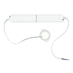Lexco  Fixed  Recessed Non-Maintained Emergency LED Downlight White 1.2W 190lm 50mm