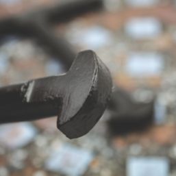 Faithfull 125mm D-Type Manhole Keys 2 Pack