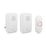 Byron DBY-22314UK Plug-In & Battery-Powered Wireless Doorbell Kit White 3 Piece Set