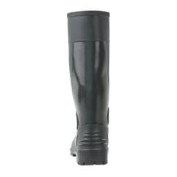 Site Trench Size 11  Black Steel Toe Cap Safety Wellies