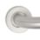 Eurospec  Fire Rated Safety Lever on Rose Pair Satin Stainless Steel
