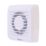 Xpelair VX100T 100mm (4") Axial Bathroom Extractor Fan with Timer White 220-240V