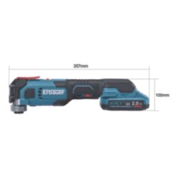 Erbauer ERI1080MLT 18V 1 x 2.0Ah Li-Ion EXT Brushless Cordless Multi-Tool