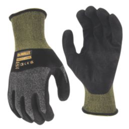 DEWALT Nylon Sandy Nitrile Coated Gloves Grey Large
