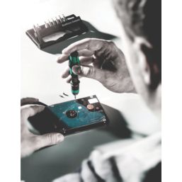 Wera Kraftform Kompakt 10 Interchangeable Screwdriver Set 10 Pieces