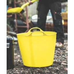 Red Gorilla  Polyethylene Tub Yellow 26Ltr