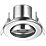 LAP Cosmoseco Tilt  Fire Rated LED Contractor Downlights Satin Nickel 5.8W 450lm 10 Pack