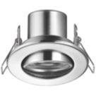 LAP Cosmoseco Tilt  Fire Rated LED Contractor Downlights Satin Nickel 5.8W 450lm 10 Pack
