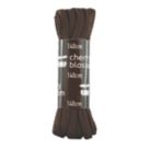 Cherry Blossom  Round Laces Brown 1.4m