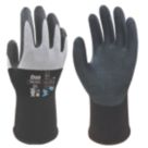 Wonder Grip WG-555 Duo  Gloves Black/White Large