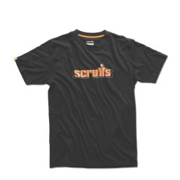 Scruffs Houghton Worker Short Sleeve T-Shirts Grey / Navy / Black X Large 45.5" Chest 3 Pack