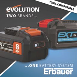 Evolution R255SMS-DB-Li 255mm 36V Li-Ion EXT Brushless Cordless Double-Bevel Sliding Mitre Saw - Bare