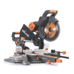Evolution R255SMS-DB-Li 255mm 36V Li-Ion EXT Brushless Cordless Double-Bevel Sliding Mitre Saw - Bare