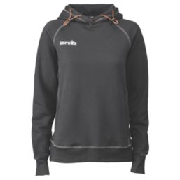 Scruffs Trade Womens Work Hoodie Black Size 10
