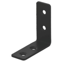 Magnodur Chair Brackets Black 40mm x 40mm x 15mm 10 Pack